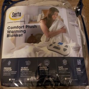 Serta Comfort Plush Warming Blanket